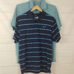 Under Armour Lot of 2 Size Medium Loose Heat Gear